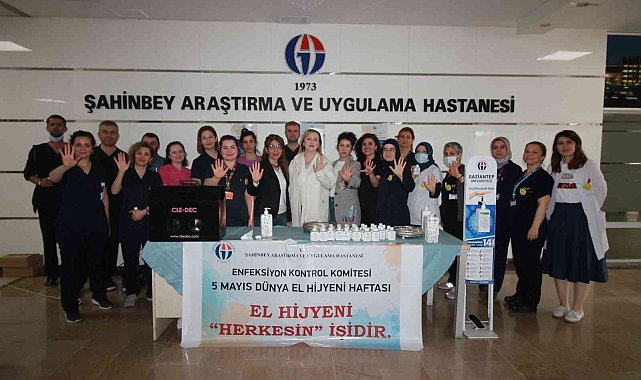 GAÜN Hastanesi'nde "5 Mayıs Dünya El Hijyeni Günü" etkinliği