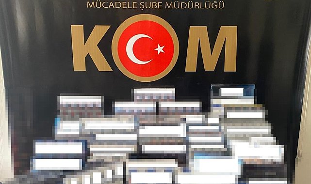 Gaziantep'te 5 bin 340 paket kaçak sigara ele geçirildi