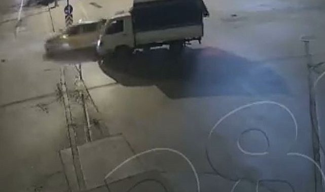 Gaziantep&#039;te pes dedirten kazalar kameralarda