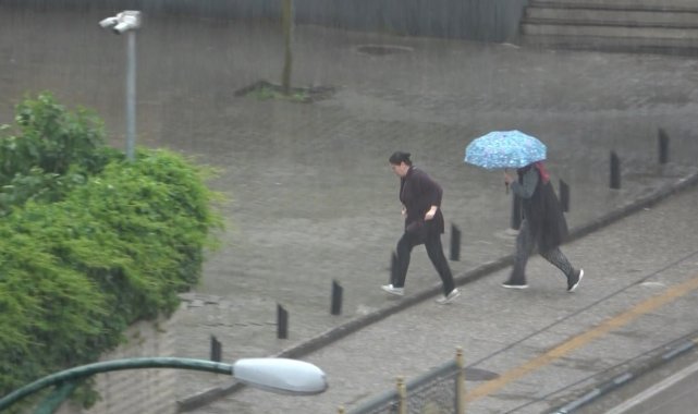 Gaziantep'te sağanak yağış ve dolu