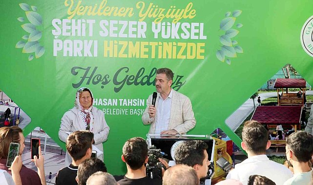 Gaziosmanpaşa Şehit Sezer Yüksel Parkı hizmete açıldı
