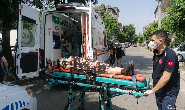 Gebze'de otomobil minibüsle çarpıştı: 2 yaralı