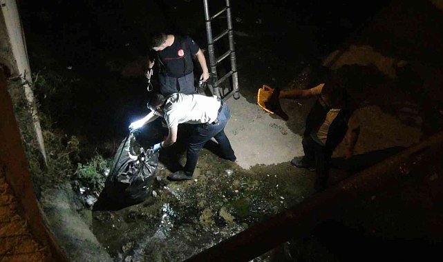 Gece yarısı 'derede ceset var' ihbarı polisi harekete geçirdi