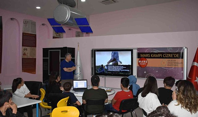 Gelecek Araştırmaları Enstitüsü Mars Kampı Cizre'de yapıldı