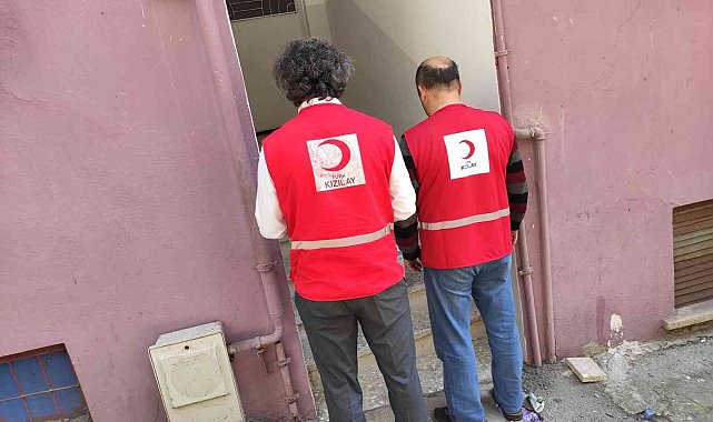 Gemlik Kızılay ramazan ayında ihtiyaç sahiplerinin yanındaydı