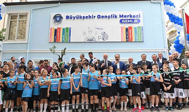 Gemlik'te gençler için önemli yatırım