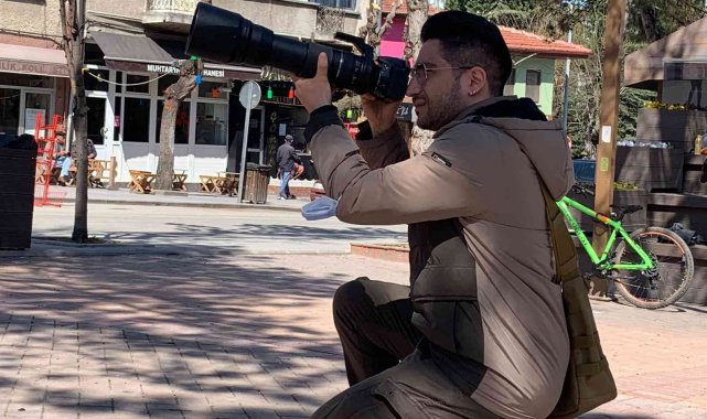 Genç doktor şehir şehir gezip doğa gözlemi yapıyor