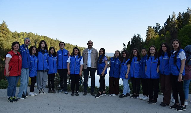 Gençlere Küçük Elmalı Tabiat Parkı, Bozcaarmut Göledi, Kınık Köyü gezisi