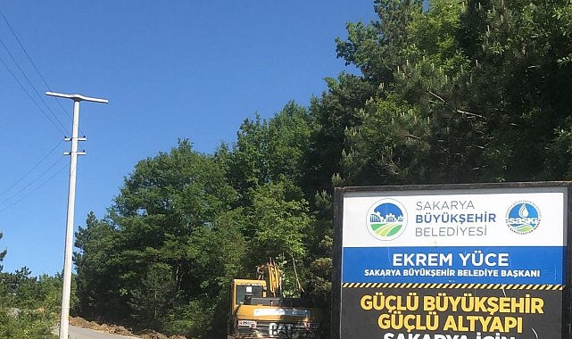 Geyve'ye yeni içme suyu kaynağı ve 8 bin metrelik hat