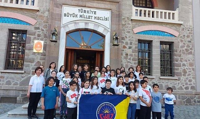 GKV Özel İlkokulu öğrencileri Ankara'da
