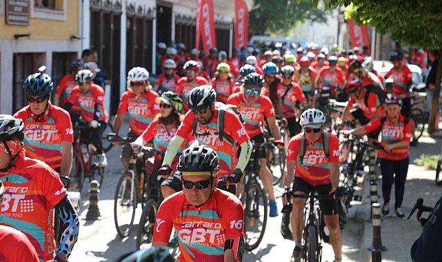 Gökova Bisiklet Turu&#039;nun startını Başkan Gürün verdi