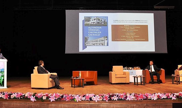 GTÜ Girişimcilik Zirvesi'nde konuşan Altınova Belediye Başkanı Dr. Metin Oral: