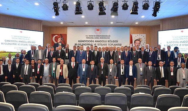 Güneydoğu Anadolu'nun Tarım ve Orman Müdürleri Adıyaman'da buluştu