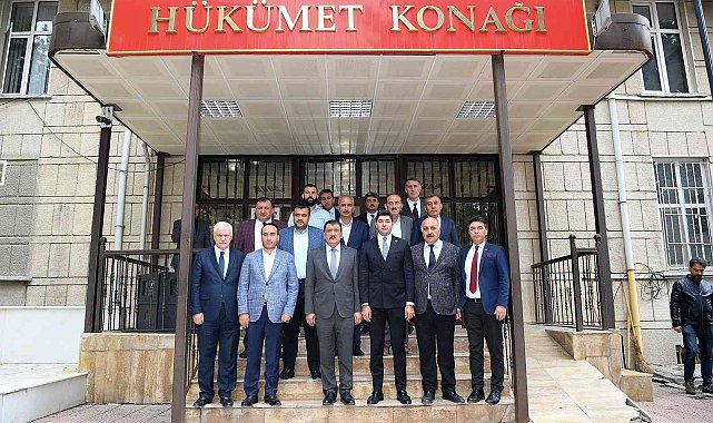 Gürkan, Doğanşehir Kaymakamı Kılıç'ı ziyaret etti