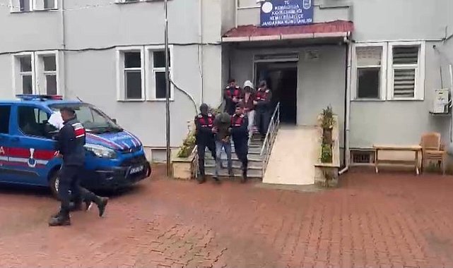 Haberleşme ve enerji kablolarını çalan 3 kişi tutuklandı