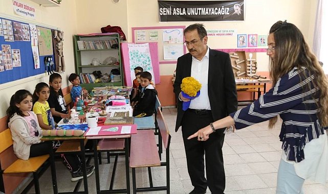 Hadim'de sıfır atık ve geri dönüşüm sergisi açıldı
