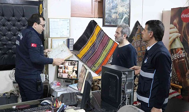 Haliliye'de zabıtadan gece denetimini