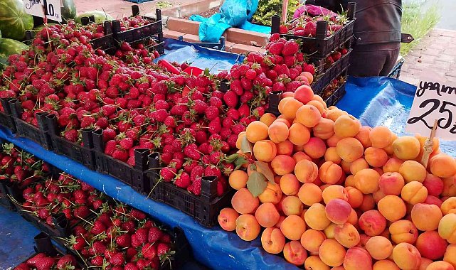 Halk pazarında sebze fiyatları düşüyor