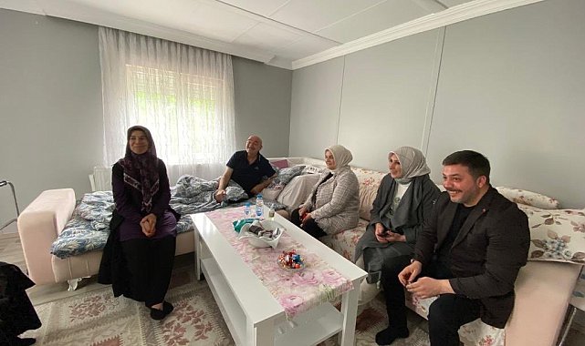 Hastalara Milletvekili Keşir'den ziyaret