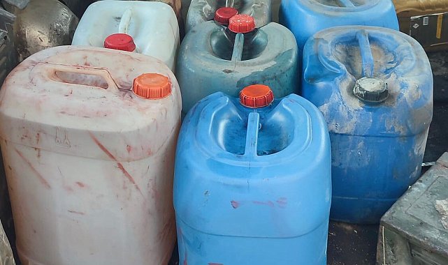 Hatay'da 280 litre kaçak akaryakıt ele geçirildi