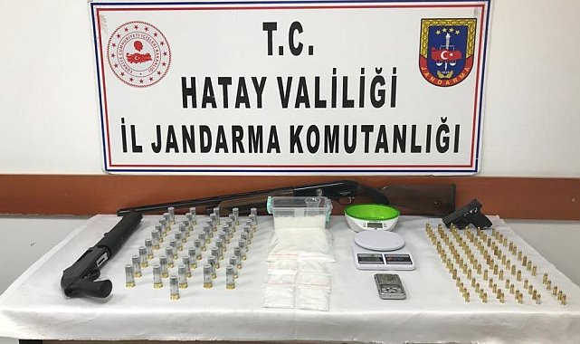 Hatay'da uyuşturucu operasyonunda 2 kişi tutuklandı