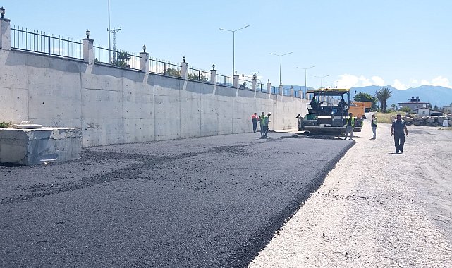 Hatay'da yol çalışmaları