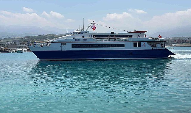 Hatay'dan KKTC'ye deniz otobüsü HADO ile ilk sefer gerçekleşti