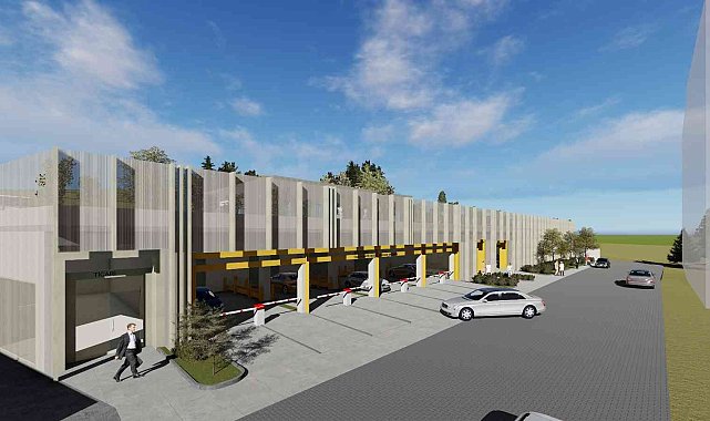 Havza Mekanik Katlı Otoparkı&#039;nın yüzde 80&#039;i tamam