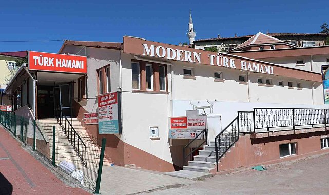 Havza Modern Türk Hamamı yeniden hizmete girdi
