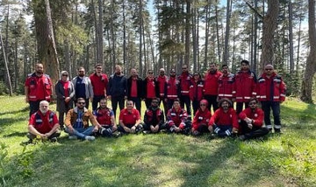 Helikopter düşmesi ağaç devrilmesi tatbikatı yapıldı