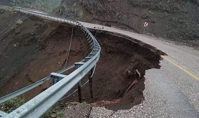 Heyelanda mahsur kalan 4 kişi kurtarıldı