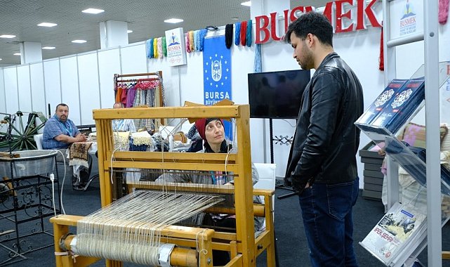 HOMETEX'in gözdesi Bursa İpeği