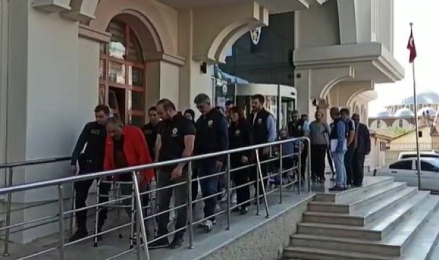 Husumetli şahısların silahlı kavgasında gözaltına alınan şahıslar tutuklandı