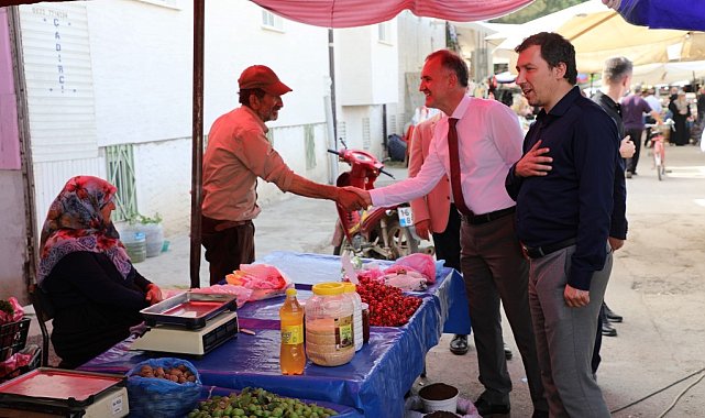 İnegöl Pazartesi Pazarında trafik sorunu çözüldü