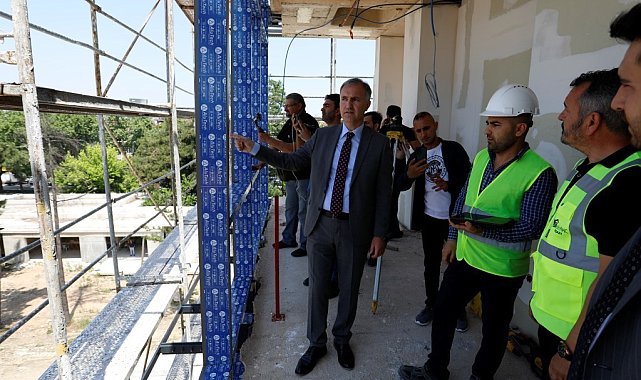 İnegöl'de yeni belediye hizmet binasında hedef 2022 sonu