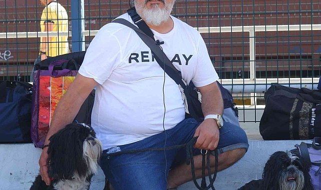 İngiltere'den gelen gurbetçi, evcil hayvanlarını da yanında getirdi