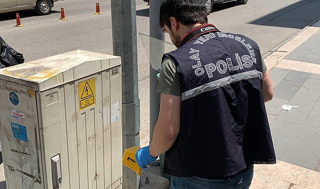 İş yerine silahla ateş açıldı