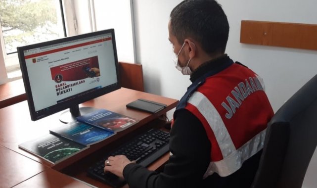 Jandarma 65 yasadışı siteyi tespit ederek kapattı