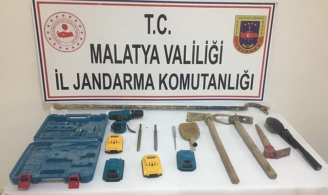 Jandarmadan sit alanındaki izinsiz kazıya suçüstü