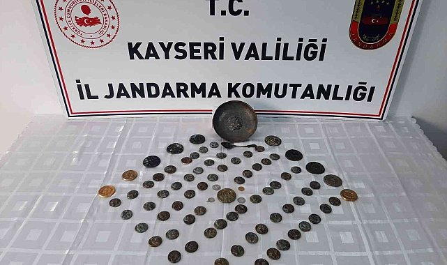 Jandarmadan tarihi eser operasyonu: 3 gözaltı