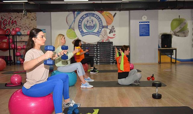 Kadınlara özel spor salonu