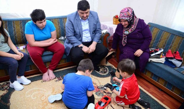 Kahramankazan'da bayram öncesi bayramı yaşatan kampanya