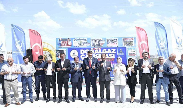 Kahramankazan&#039;da köylere doğalgaz seferberliği sürüyor