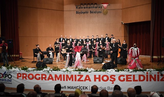 Kahramanmaraş'ta "Sevgi Şarkıları Konseri"