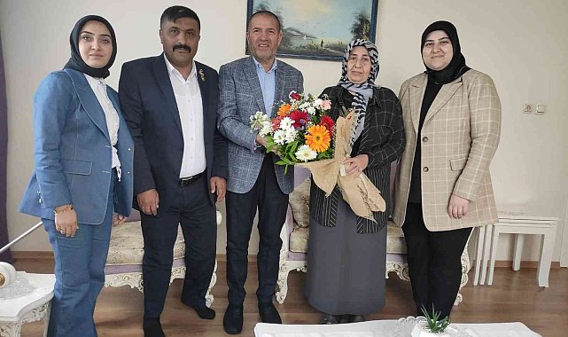 Kahramanmaraş'ta şehit annesi ve eşi unutulmadı