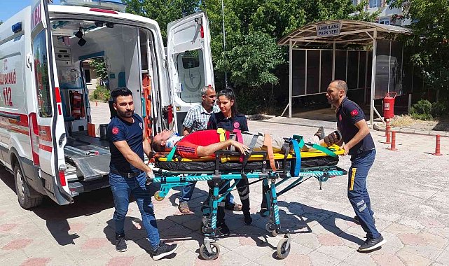 Kahta Çayı'nda kaza: 1 yaralı