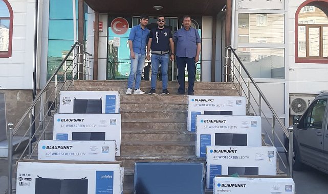 Kahta'da 10 televizyon çalan hırsız yakalandı