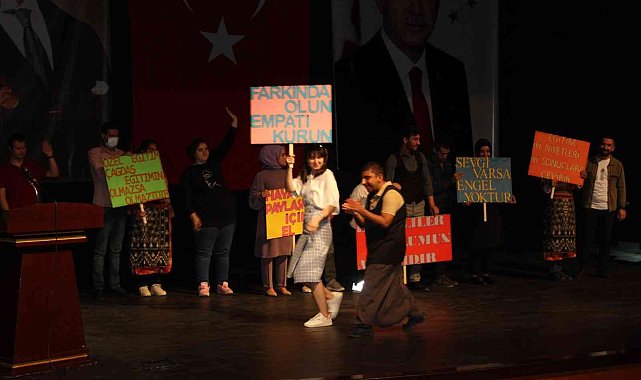 Kahta'da Engelliler Haftası kutlandı