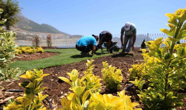 Kalkan&#039;da taş ocağı mevki yeniden düzenleniyor