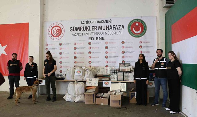 Kapıkule'de 13 milyonluk operasyon